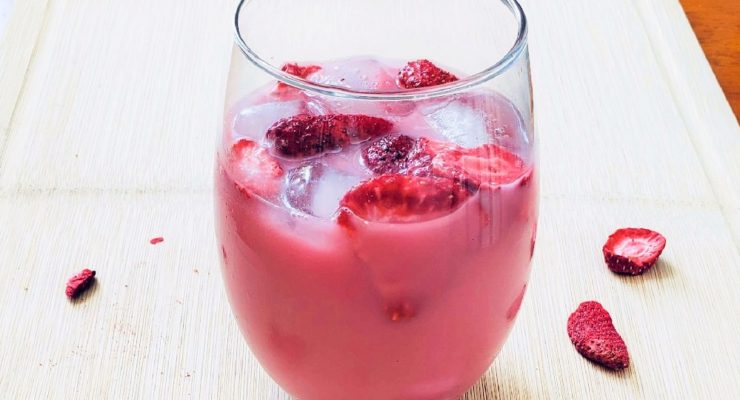 Healthy Pink Drink Recipe