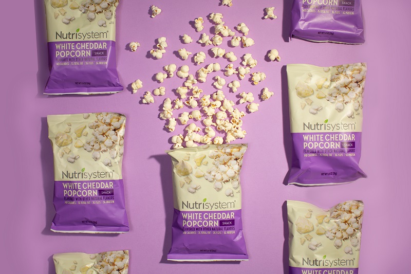 Nutrisystem white cheddar popcorn