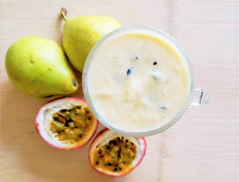 Pear Passion Fruit Smoothie