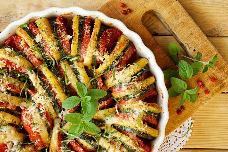 Cheesy Root Vegetable Tian