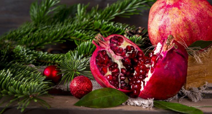 holiday pomegranate