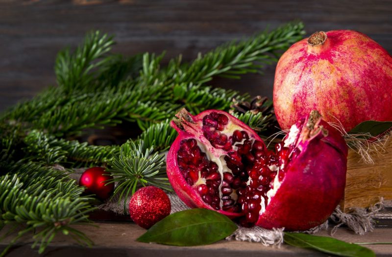 holiday pomegranate