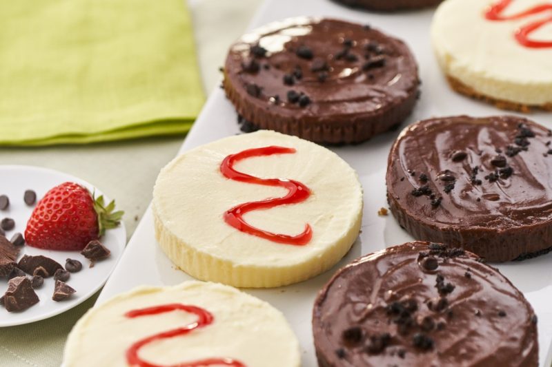 Nutrisystem Chocolate and Strawberry Cheesecakes