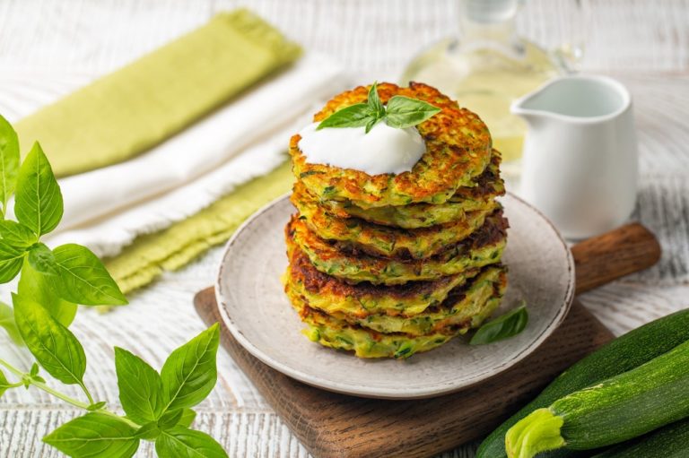 Crispy Air Fryer Zucchini Fritters The Leaf