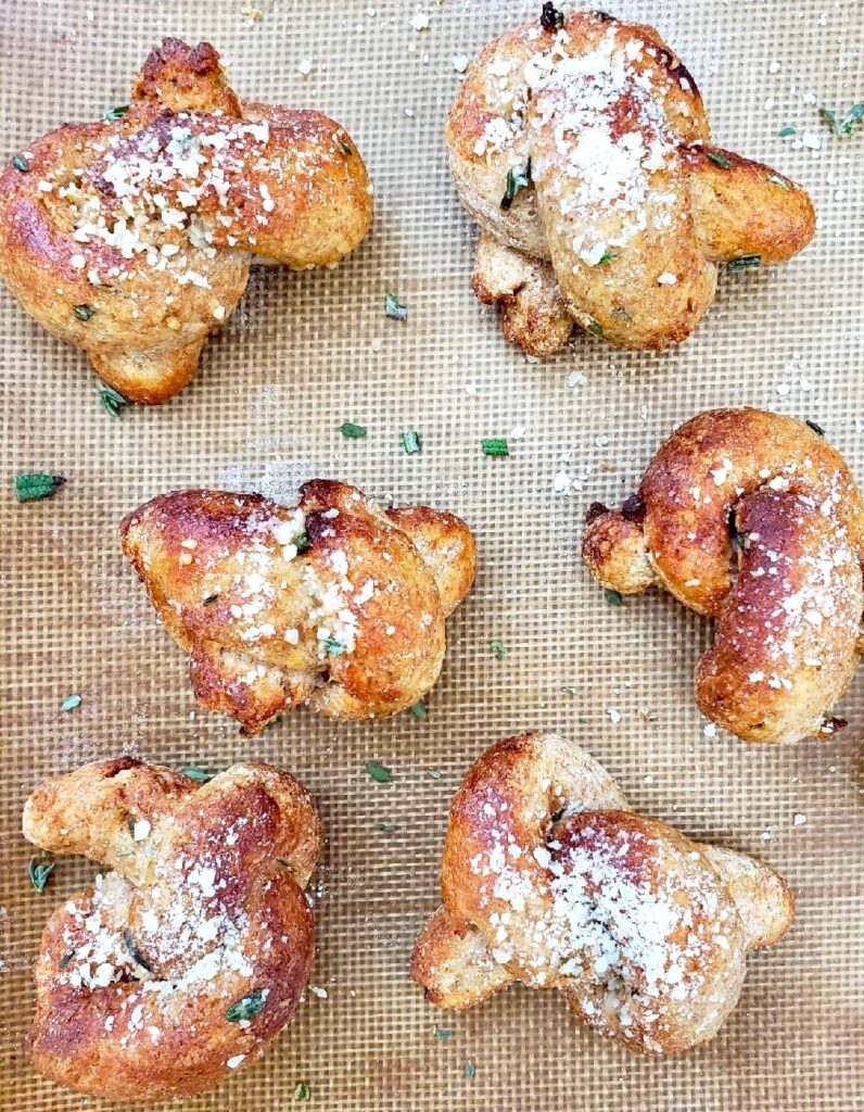 Whole Wheat Air Fryer Garlic Knots The Leaf