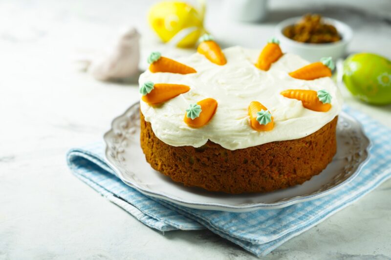 Carrot cake easter dessert