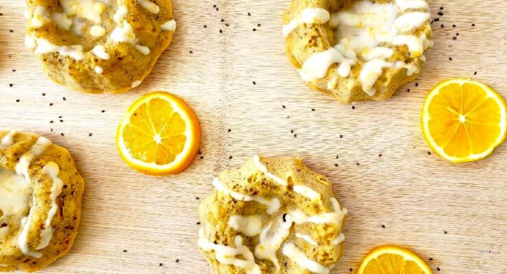Mini Lemon Chia Seed Bundt Cakes
