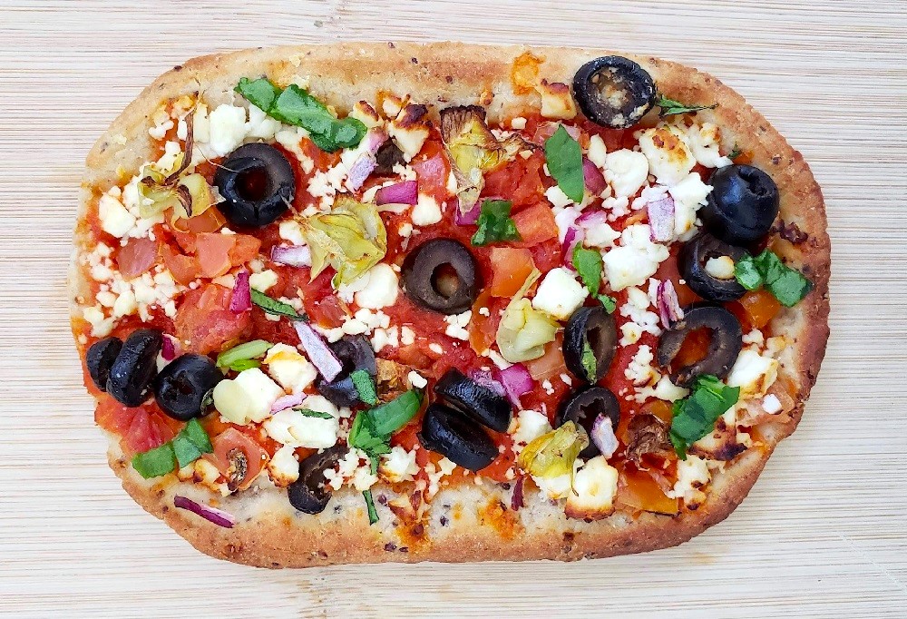 Loaded Veggie Flatbread