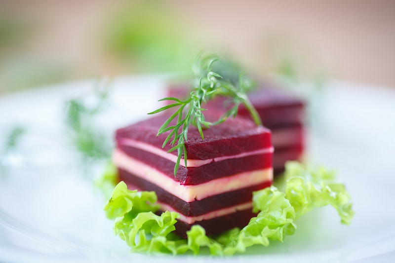 Beet and Goat Cheese Appetizer