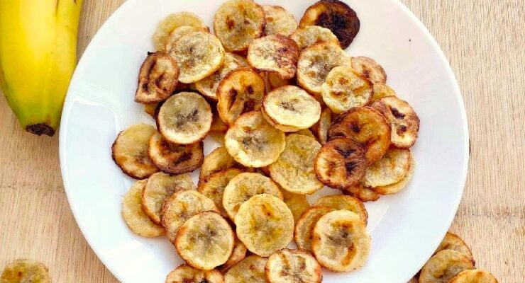 Air Fryer Banana Chips