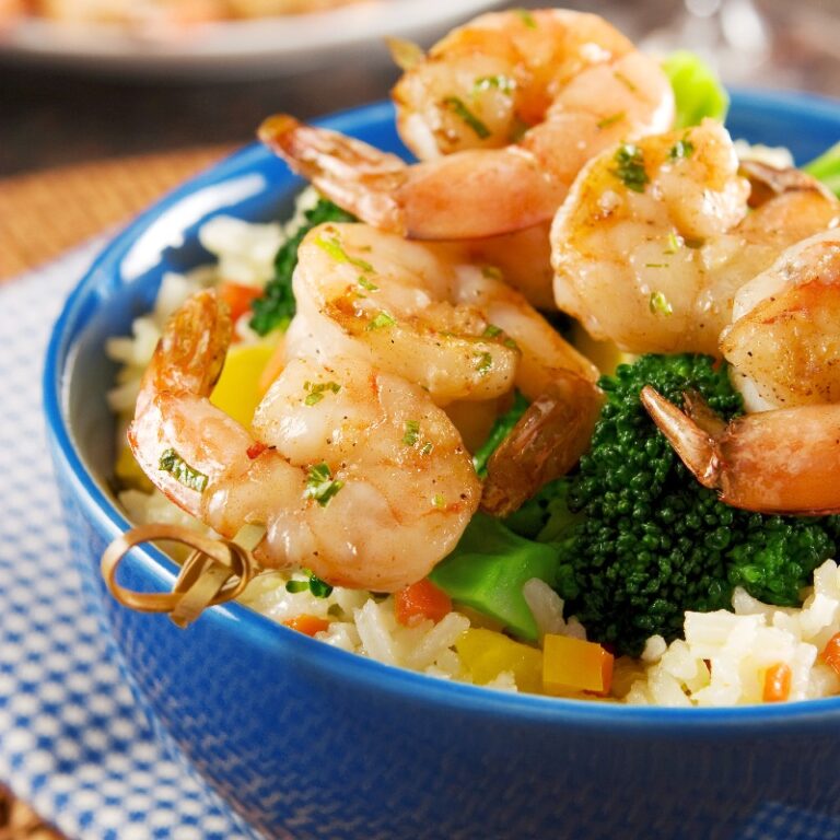 Honey Garlic Shrimp and Rice Dutch Oven Recipe The Leaf