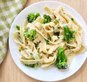 Broccoli Fettucine Alfredo