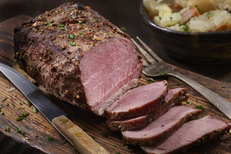 Slow Cooked Corned Beef 