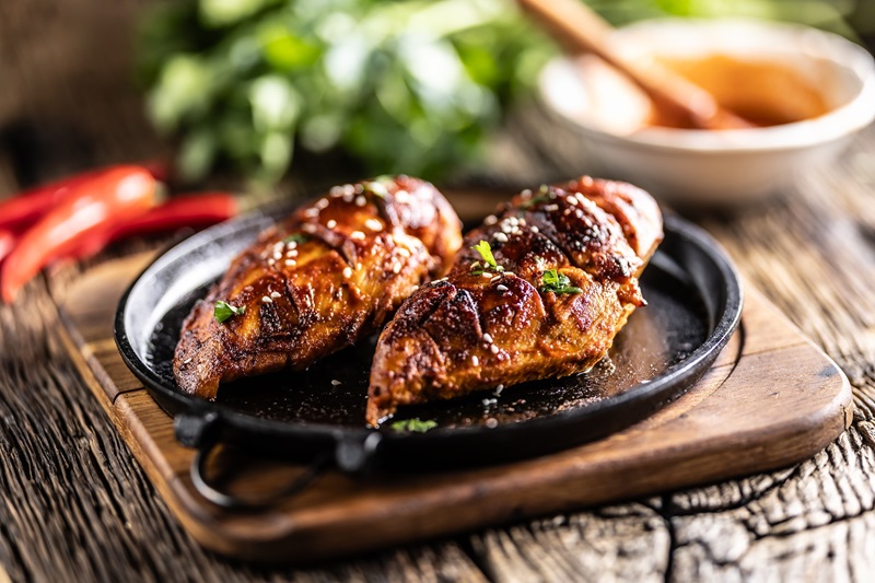 Korean BBQ Chicken breasts