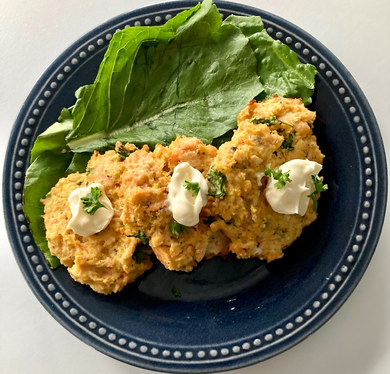 Salmon Cakes made with canned salmon