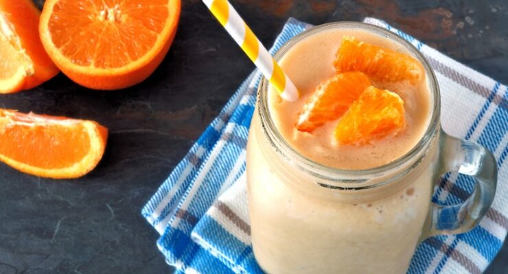 Orange Cream Chocolate Smoothie