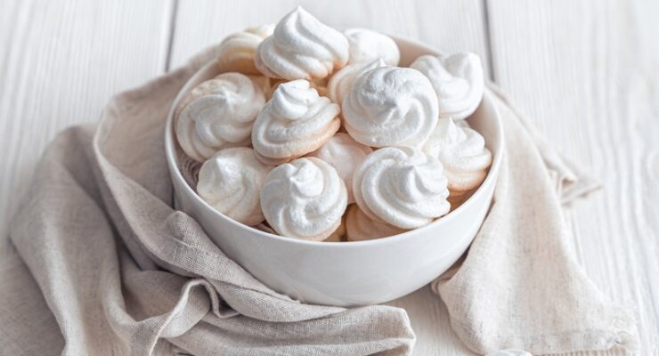 vanilla meringue cookies