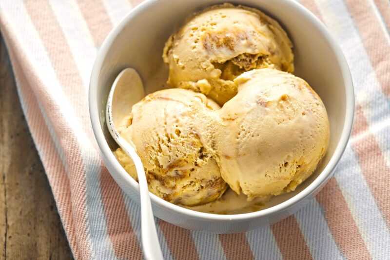 homemade ice cream