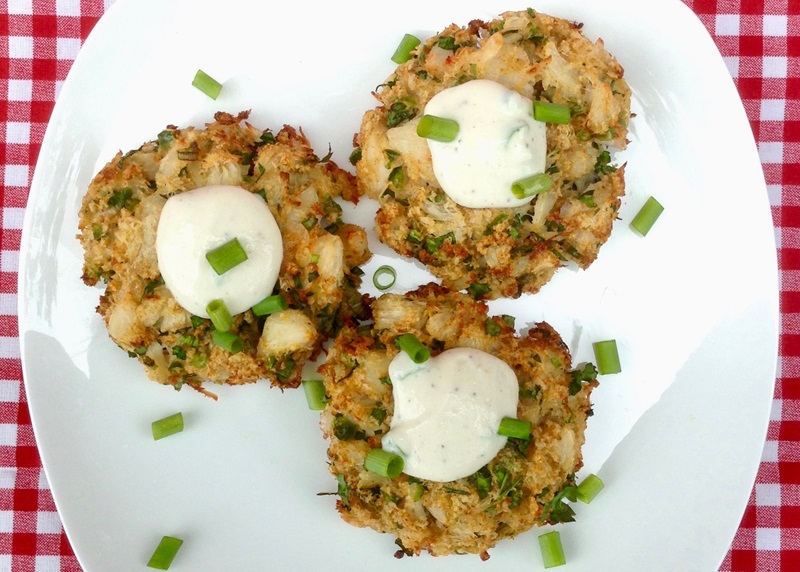 Healthy Baked Crab Cakes