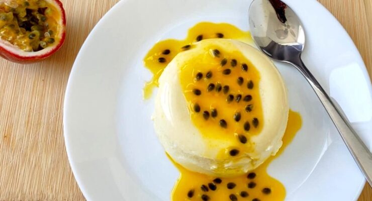 Passion Fruit Panna Cotta
