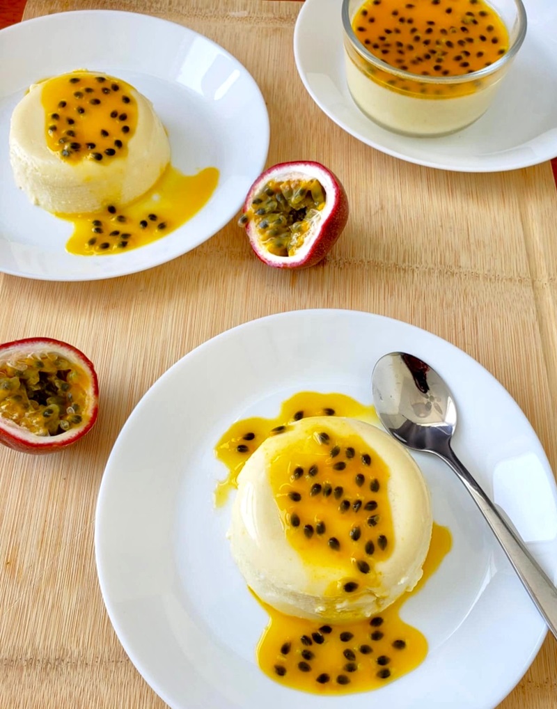 Passion Fruit Panna Cotta