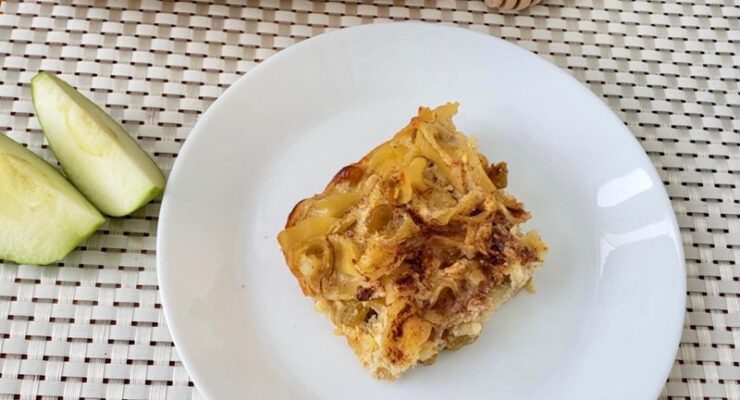 Apple Raisin Kugel