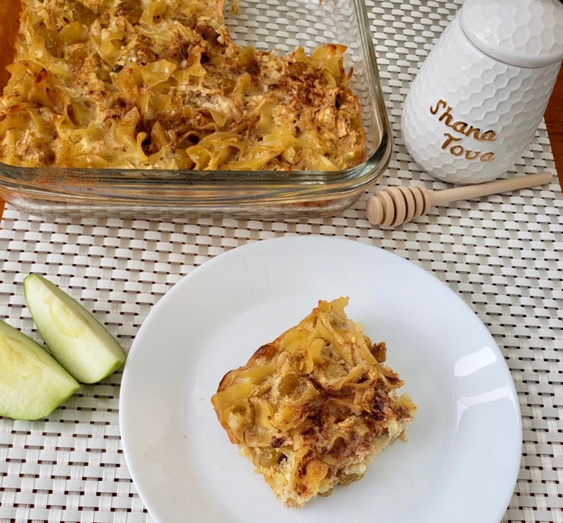 Apple Raisin Kugel