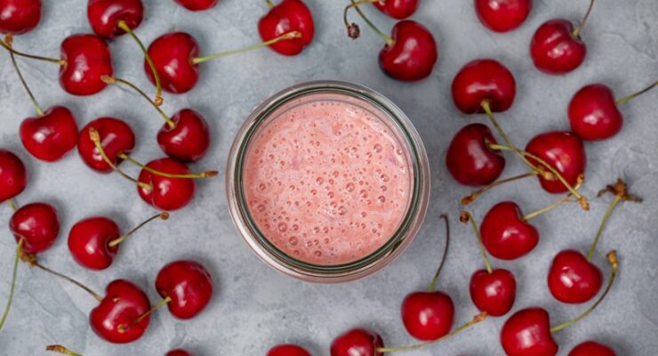 Cherry Vanilla Protein Shake