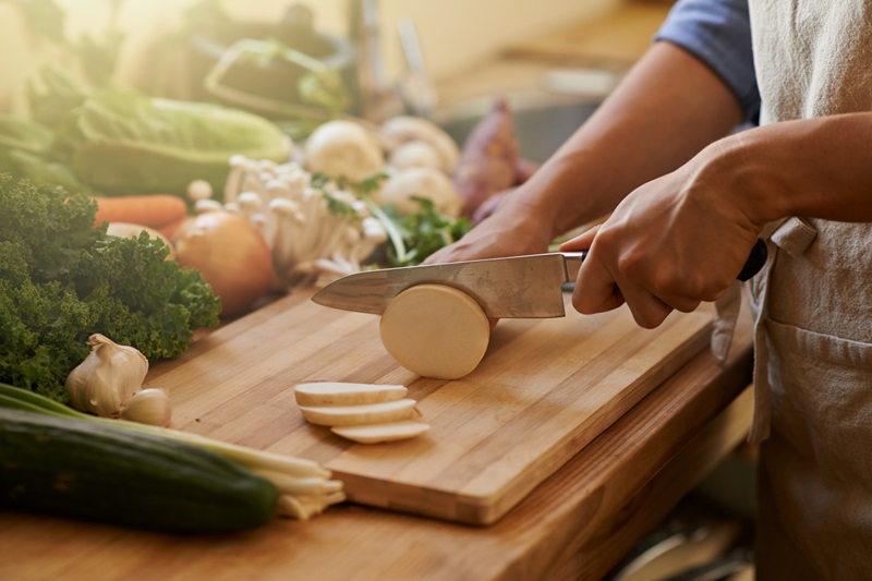 Sliced Turnips are a Low-Calorie fall Root Vegetable that's a superfood