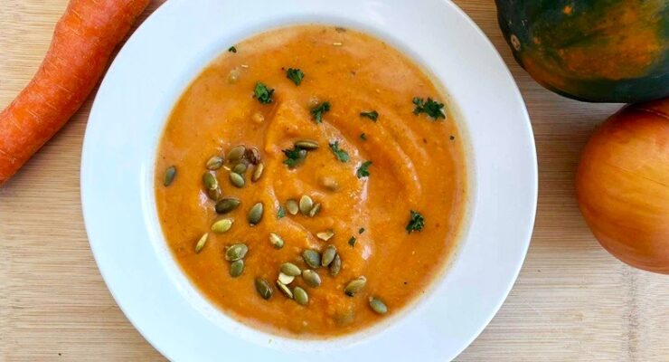 Roasted Acorn Squash Soup