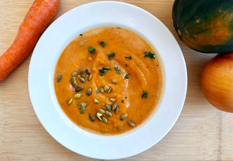 Roasted Acorn Squash Soup