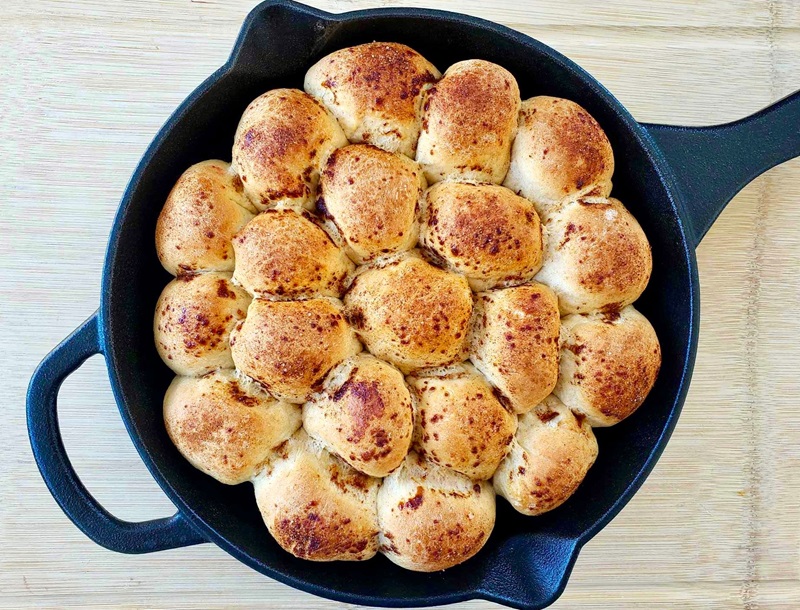 Jam Donut Pull Apart Challah Rolls Recipe