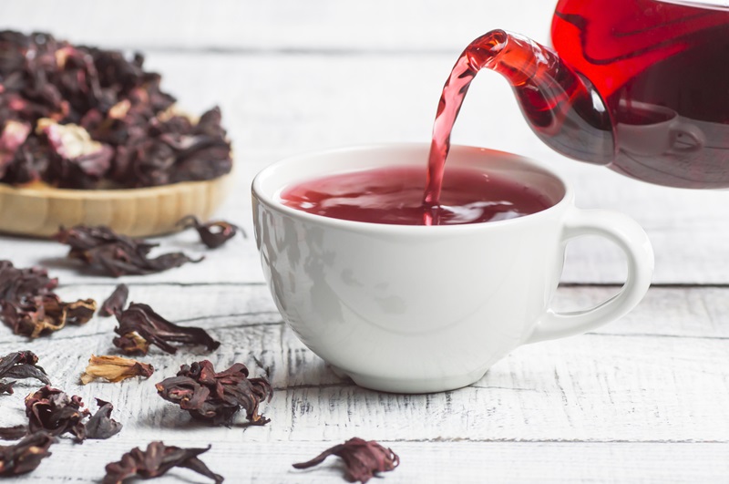 healthy hibiscus tea