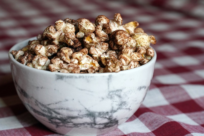 Sea Salt and Cocoa Popcorn