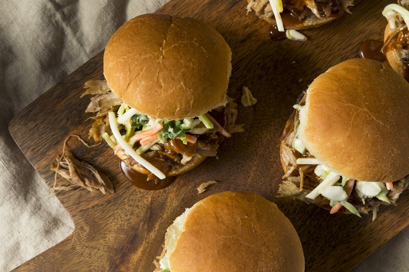 pulled pork sliders