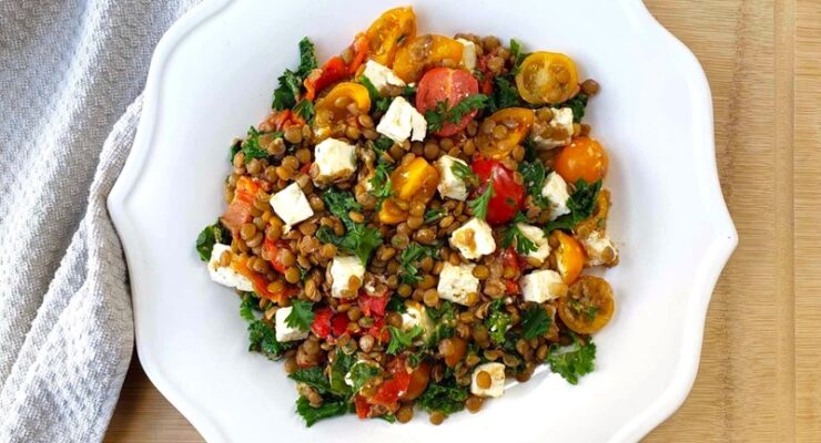 Mediterranean Lentil Power Bowl