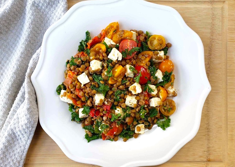 Mediterranean Lentil Power Bowl