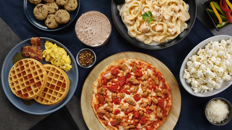 One day of Nutrisystem food