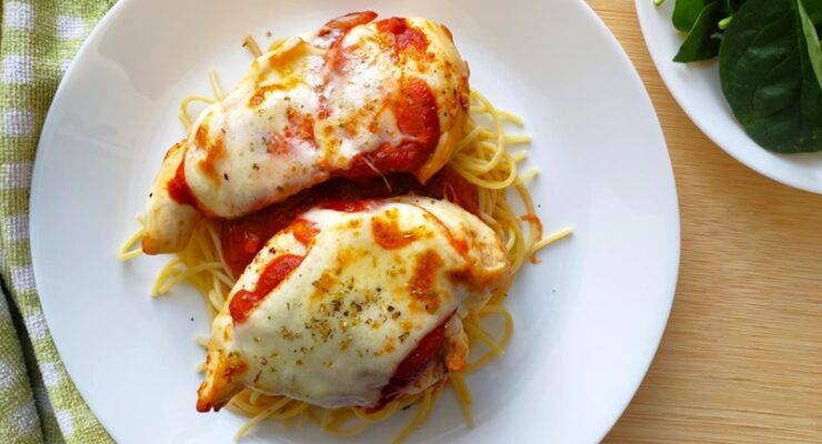 Grilled Chicken Parmesan
