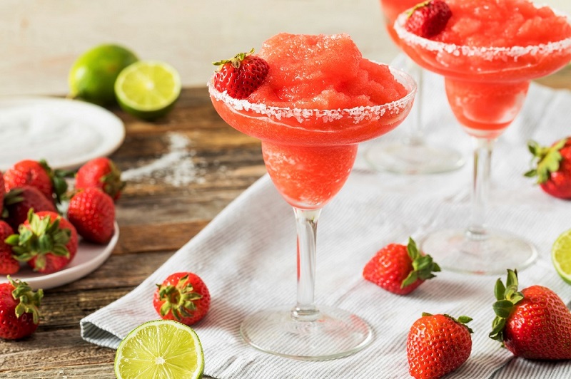 Strawberry Margarita Mocktail